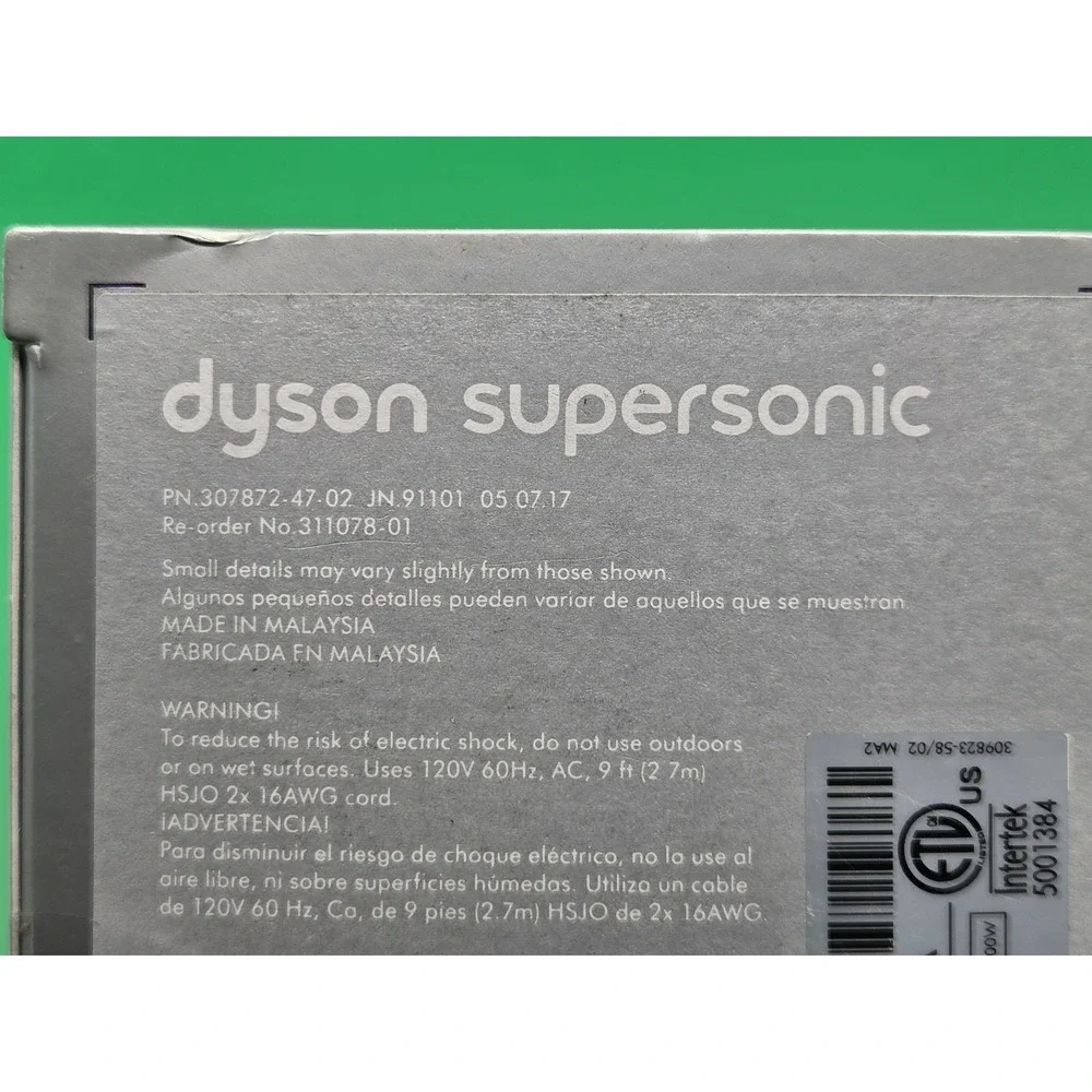 Dyson never used